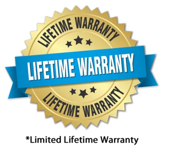 Limited lifetime warranty